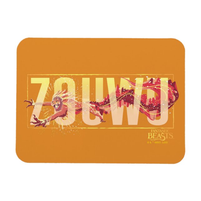 Magnet Flexible Bêtes fantastiques Zouwu (Horizontal)
