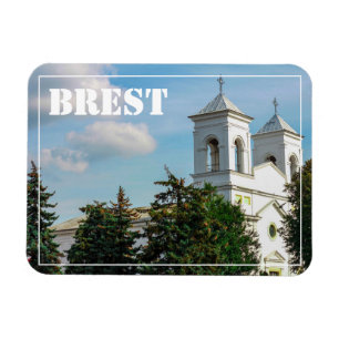 Magnet Flexible Biélorussie Беларусь Brest Брэст Брест Architectur