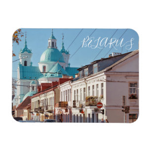 Magnet Flexible Biélorussie Gordno City Street Architecture