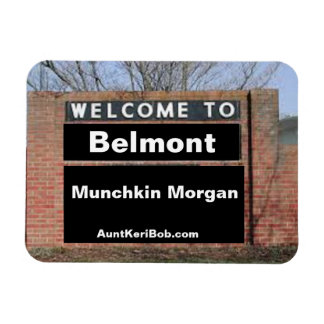 Magnet Flexible BIENVENUE À Belmont Munchkin Morgan Flexible
