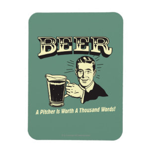 Magnet Flexible Bière : Un Pitcher Vaut 1000 Mots
