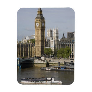 Magnet Flexible Big Ben et la Tamise