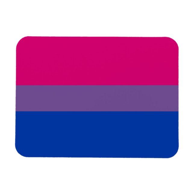 Magnet Flexible Bisexual pride (Horizontal)