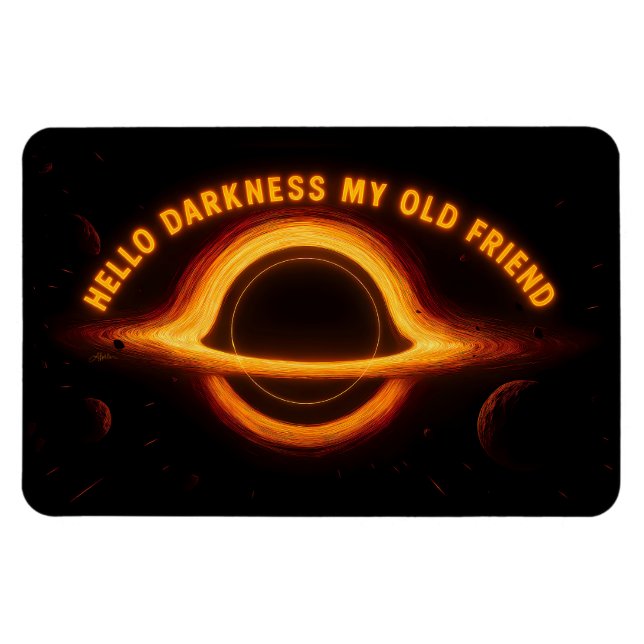 Magnet Flexible Black Hole Interstellar Conversation (Horizontal)