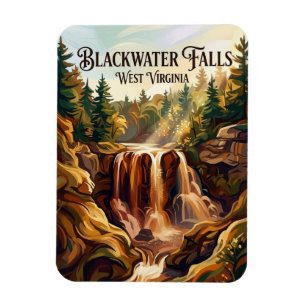 Magnet Flexible Blackwater Falls State Park Virginie-Occidentale