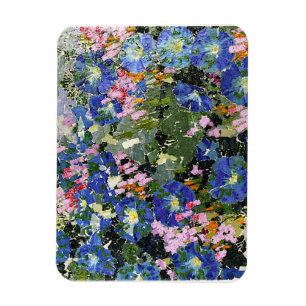 Magnet Flexible Blau Widen, oeuvre colorée d'Augusto Giacometti