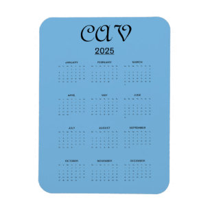 Magnet Flexible Bleu de Cornflower