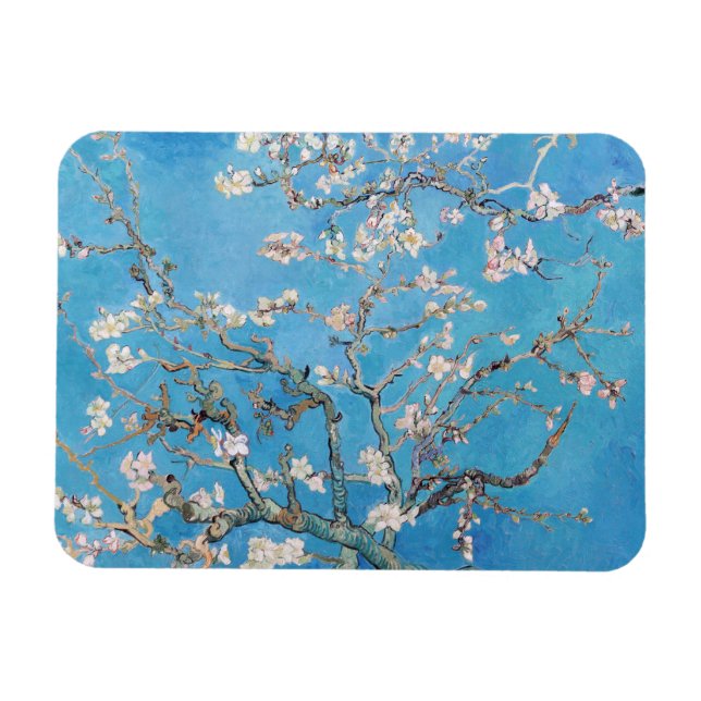 Magnet Flexible Bleu Vincent van Gogh Art Peinture (Horizontal)