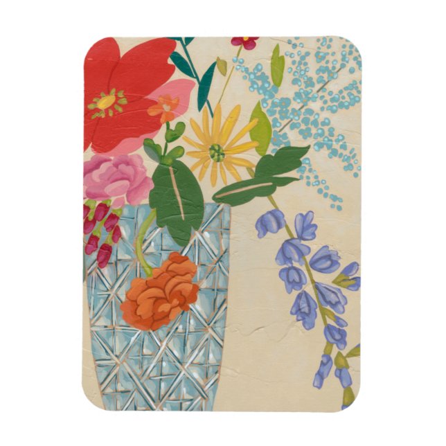 Magnet Flexible Blossoms du printemps II (Vertical)