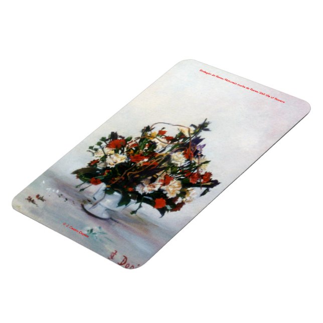 Magnet Flexible Bodegón de flores (Côté Gauche)