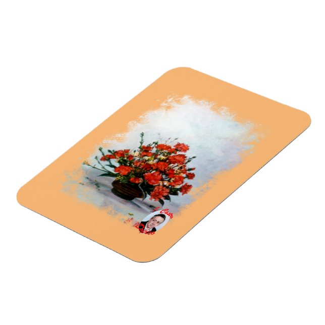 Magnet Flexible Bodegón de flores/Nature morte des fleurs (Côté Gauche)