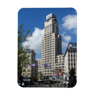 Magnet Flexible Boerentoren Art déco, paysage urbain d'Anvers