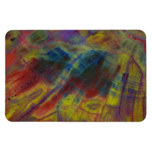 Magnet Flexible Bois pétrifié vertical