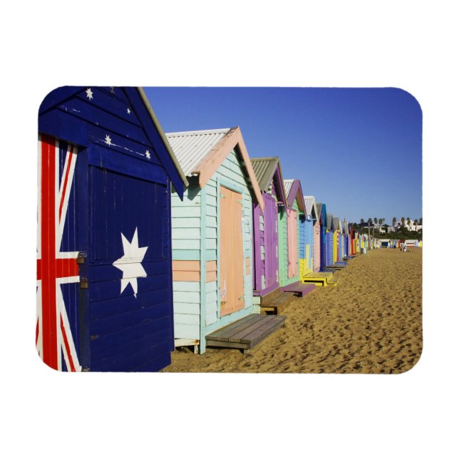 Magnet Flexible Boîtes de bain, Middle Brighton Beach, Port (Horizontal)