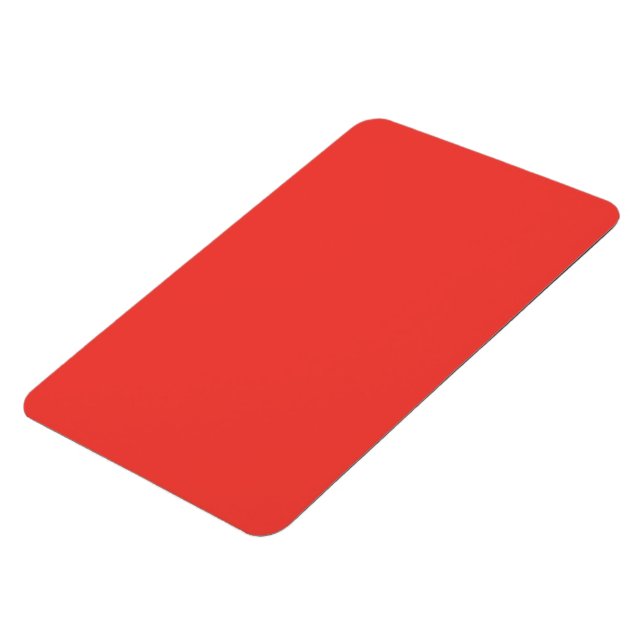 Magnet Flexible Bold Solid Red Background  (Côté Gauche)