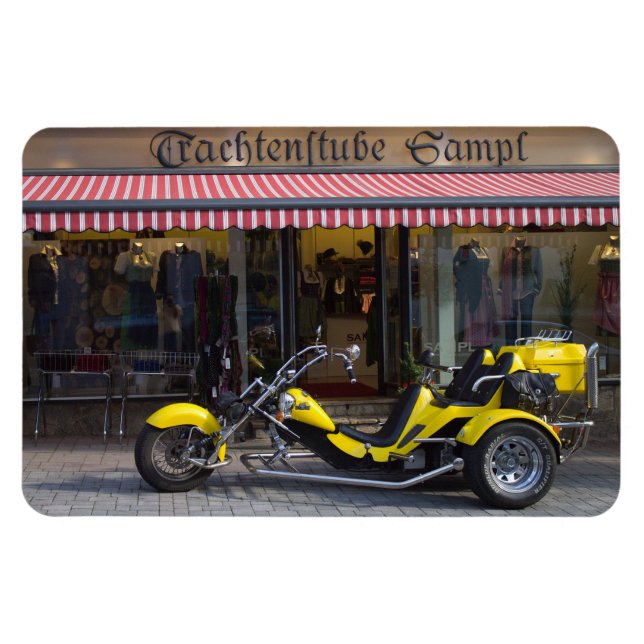 Magnet Flexible Bombe jaune (Horizontal)