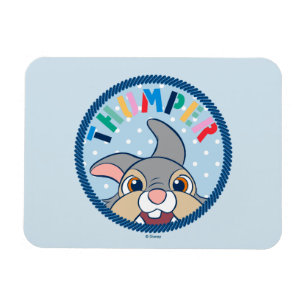 Magnet Flexible Bombei's Thumper Polka Dot Badge