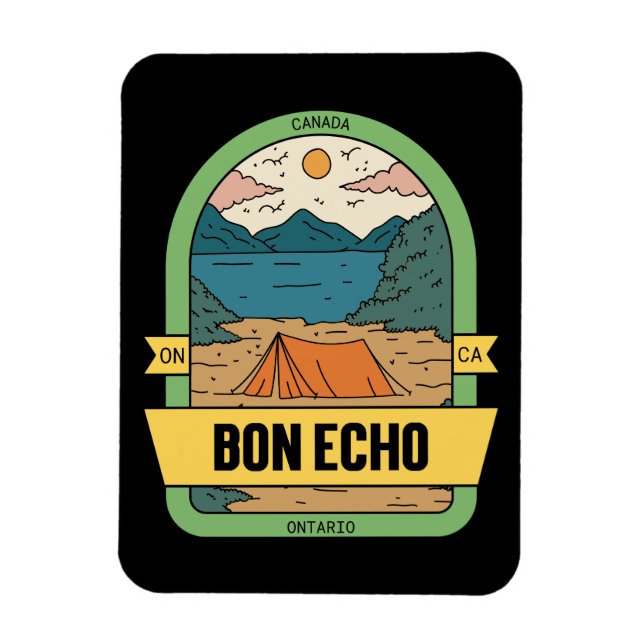 Magnet Flexible Bon Echo Canada Souvenir (Vertical)
