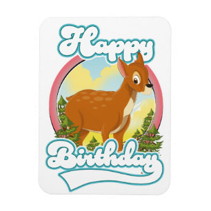 Magnet Flexible Bon logo d'anniversaire