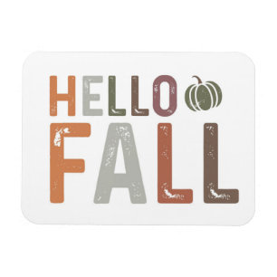 Magnet Flexible Bonjour Automne