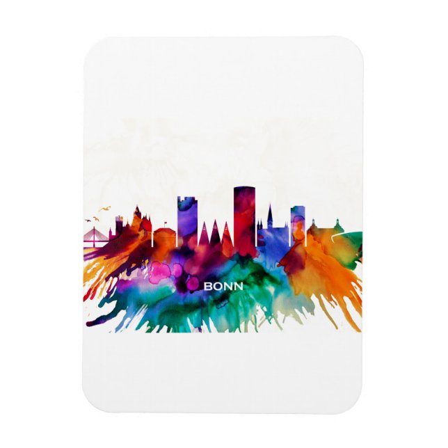 Magnet Flexible Bonn Skyline (Vertical)