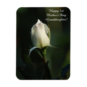 Magnet Flexible Bonne 1ère Fête des Mères Petite-fille