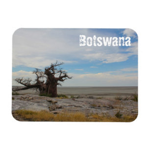 Magnet Flexible Botswana Kubu Baobab Island Go Travel