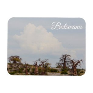 Magnet Flexible Botswana Kubu Baobab Island Go Travel