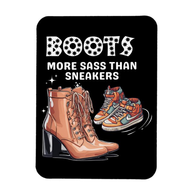 Magnet Flexible Bottes : Plus Sass que Basket (Vertical)