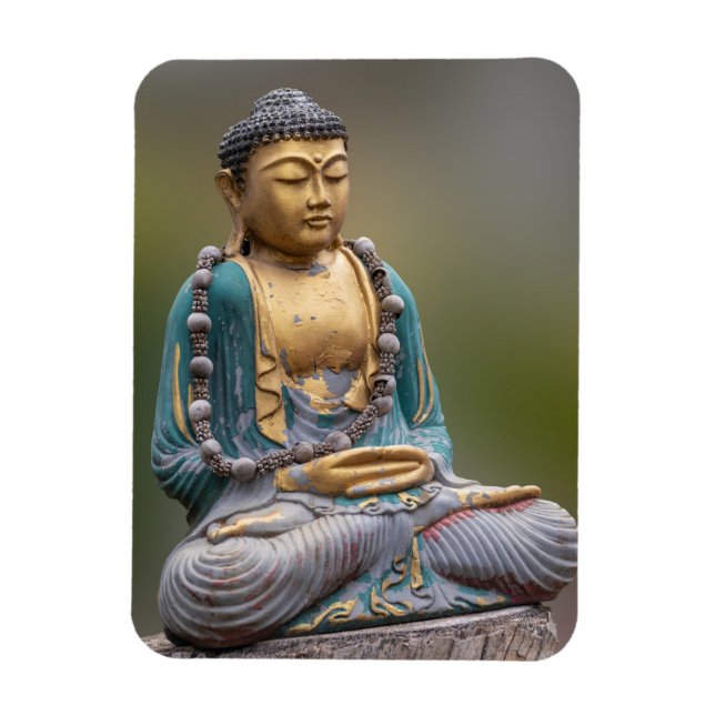 Magnet Flexible Bouddha patiné (Vertical)