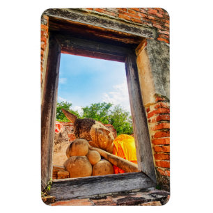 Magnet Flexible Bouddha récurrent, Ayutthaya