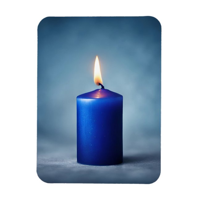 Magnet Flexible Bougie bleue (Vertical)