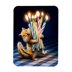 Magnet Flexible Bougies d'anniversaire de Tamia