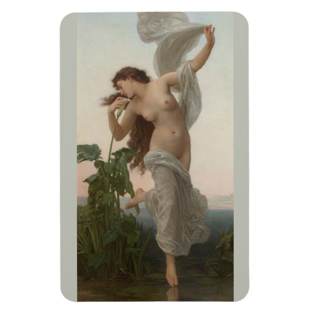 Magnet Flexible Bouguereau Dawn L'Aurore CC0876 Fridge art (Vertical)