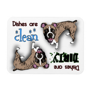 Magnet Flexible Boxe Rectangle Lave-vaisselle