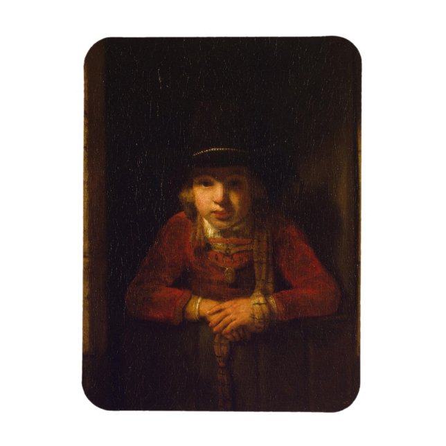Magnet Flexible Boy Looking through the Window, c.1647 (Vertical)