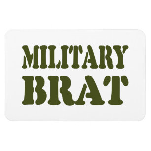 MAGNET FLEXIBLE BRAT MILITAIRE