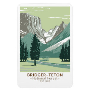 Magnet Flexible Bridger Teton National Forest Upper Green River