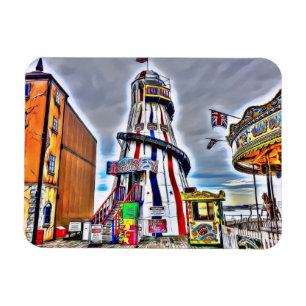 Magnet Flexible Brighton Palace Pier Fairground Rides