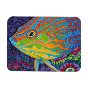 Magnet Flexible Brilliant Tropical Fish I