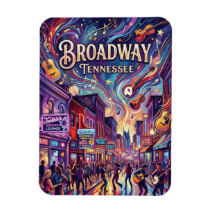 Magnet Flexible Broadway Tennessee