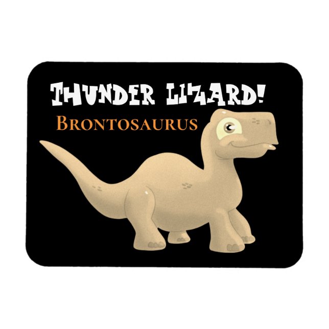 Magnet Flexible Brontosaurus (Horizontal)