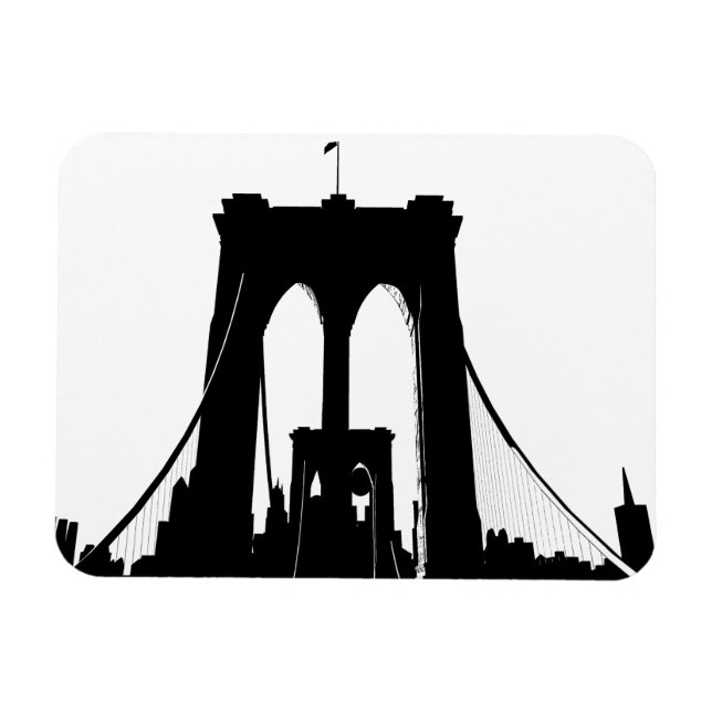 Magnet Flexible Brooklyn Bridge Dream (Horizontal)