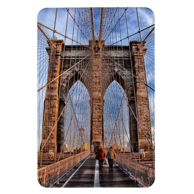 Magnet Flexible Brooklyn Bridge New York City (Vertical)