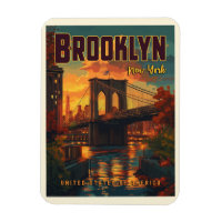 Brooklyn Bridge Sunrise - Un Vintage voyage