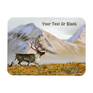 Magnet Flexible Brooks Range Caribou