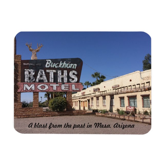 Magnet Flexible Buckhorn Motel, Mesa, Arizona (Horizontal)