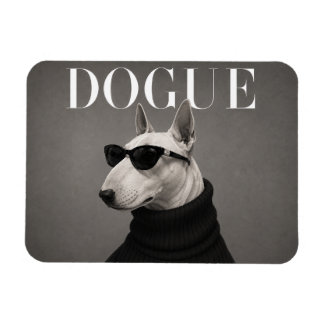 Magnet Flexible Bull Terrier Chic Fashion Dog Portrait Flexi Magne