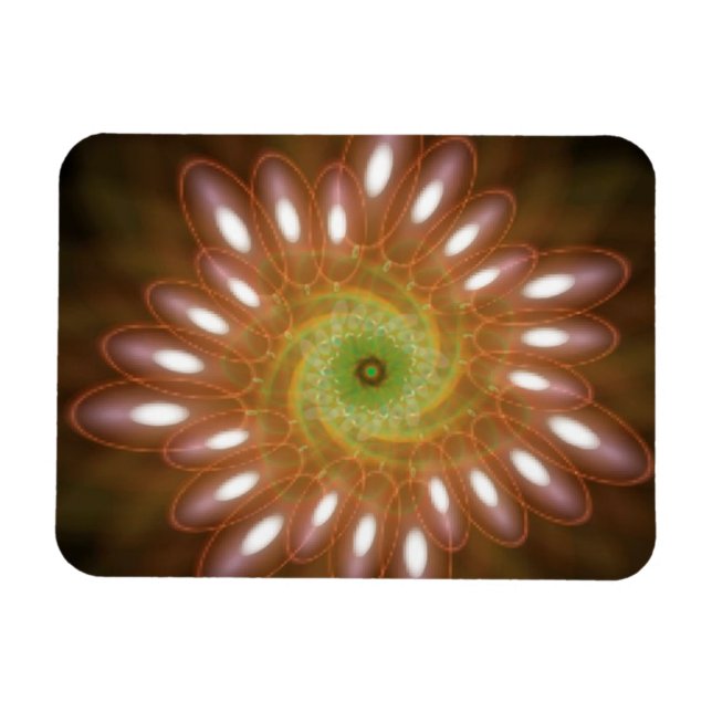 Magnet Flexible Bulles de savon rose en Abstrait (Horizontal)