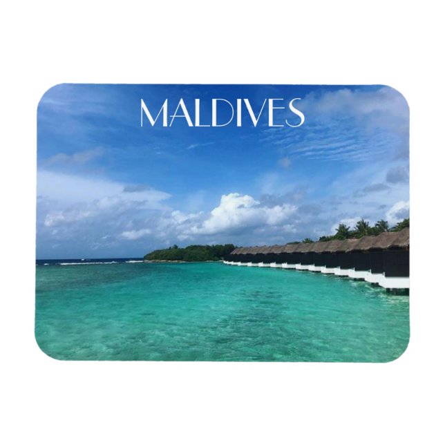Magnet Flexible bungalows maldives (Horizontal)
